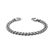 The Armor of the Free VIRA - Polished stainless steel chain bracelet