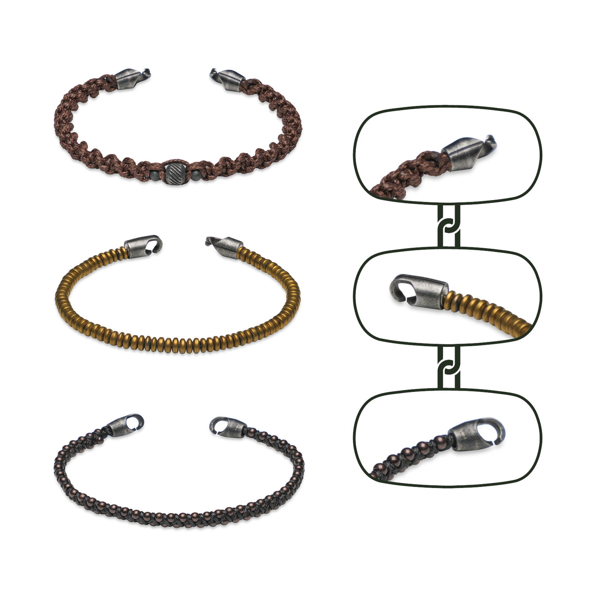 AMREL | 3-strap bracelet set