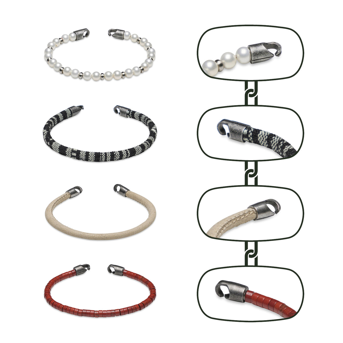 BRINN | 4-strap bracelet set