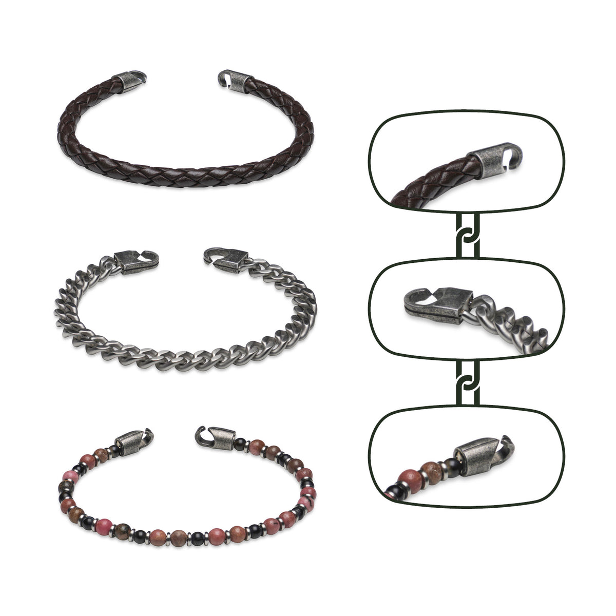 BRIXA | 3-strap bracelet set