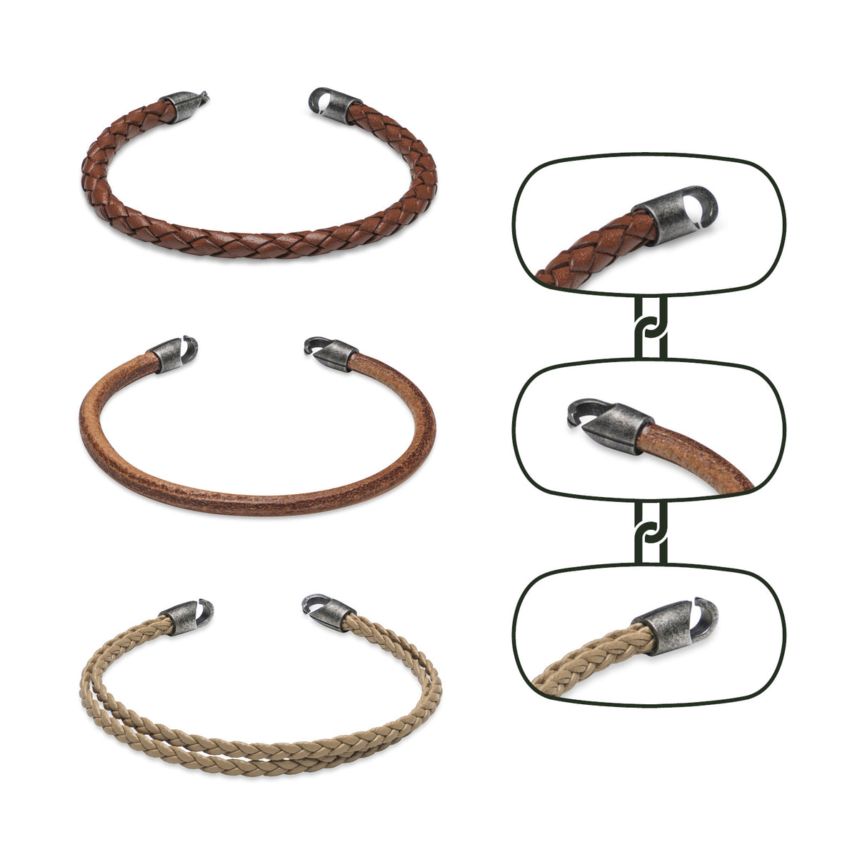 CAELO | 3-strap bracelet set