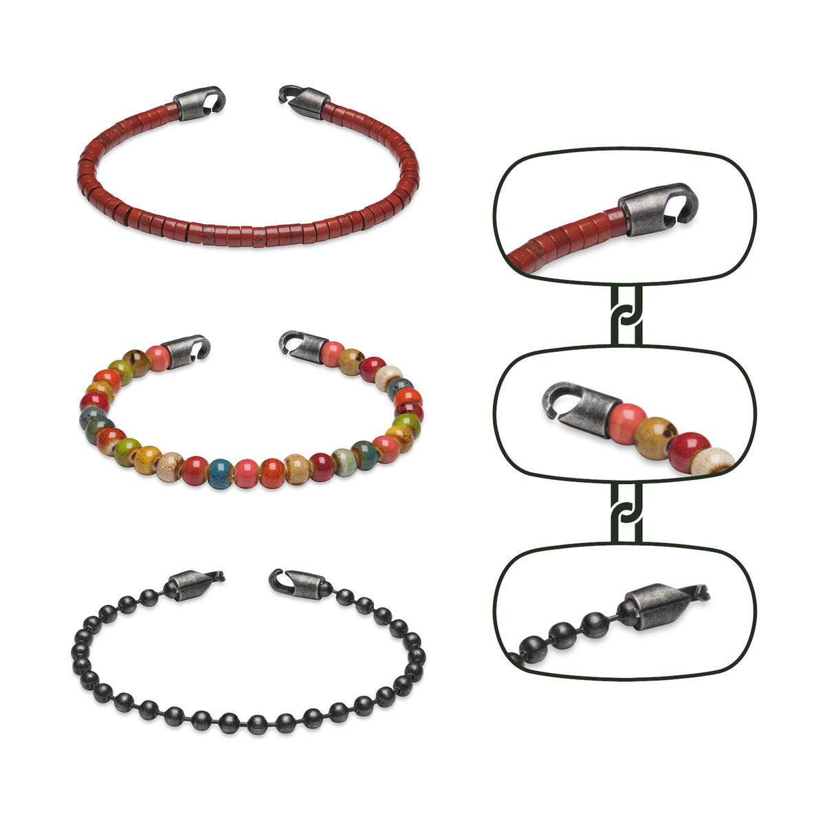 DELIN | 3-strap bracelet set