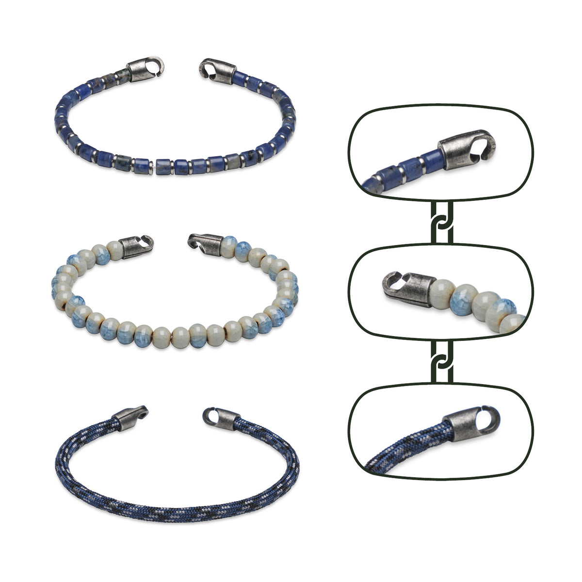 DEYRA | 3-strap bracelet set