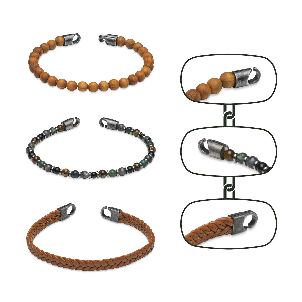 ELRIC | 3-strap bracelet set
