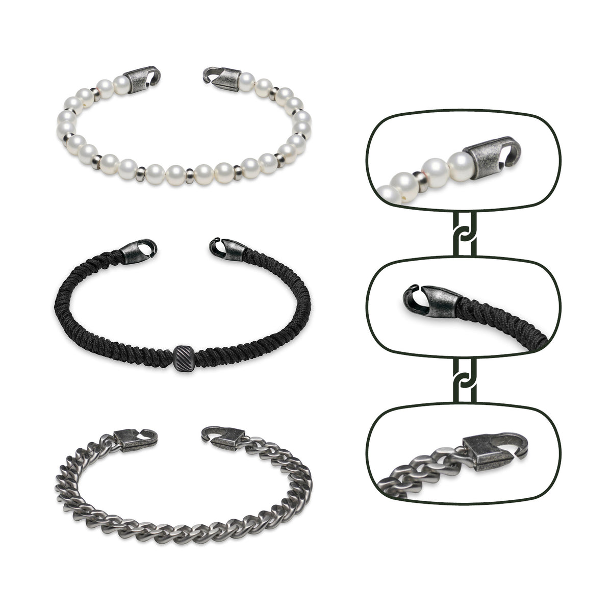 ENIRA | 3-strap bracelet set