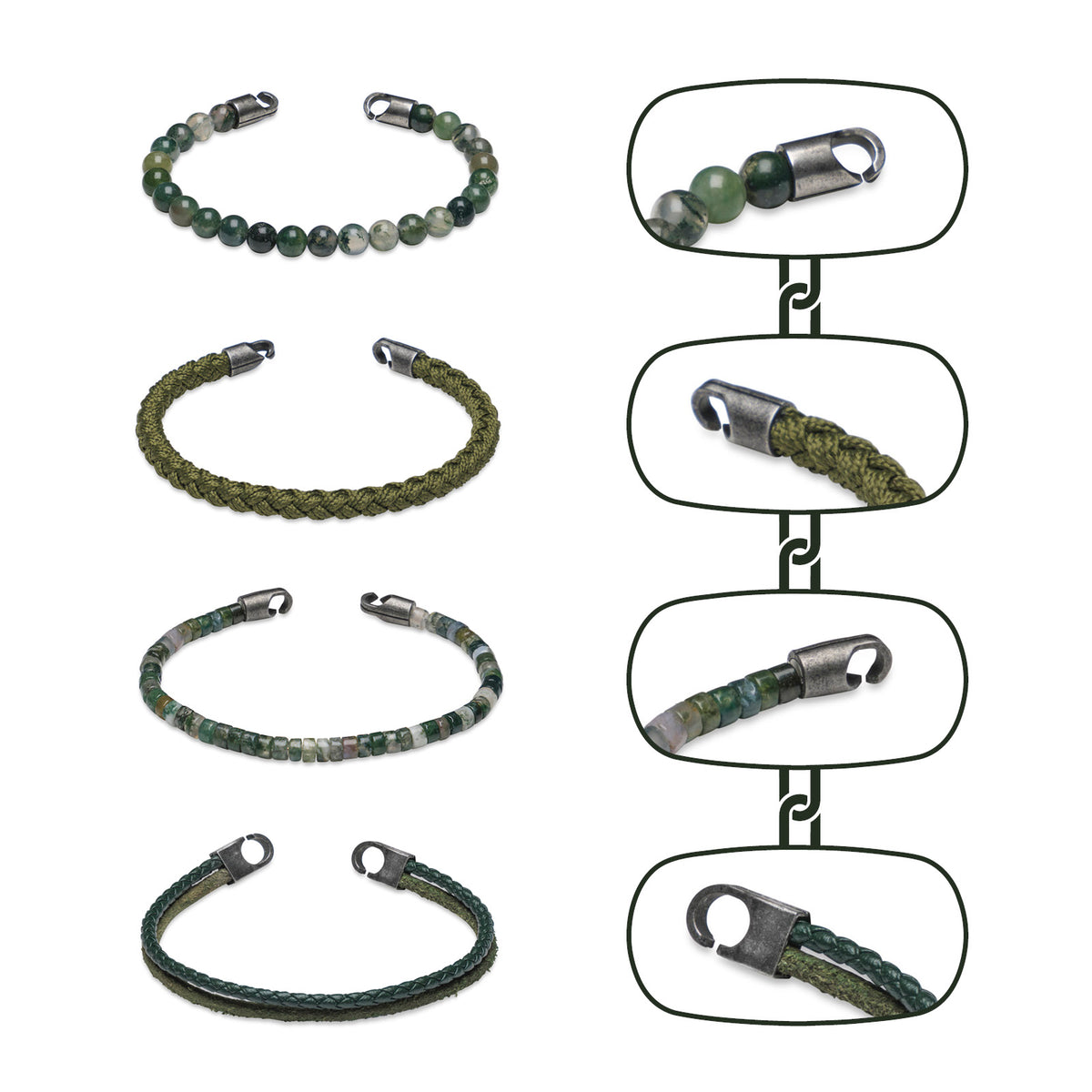 ILYRA | 4-strap bracelet set