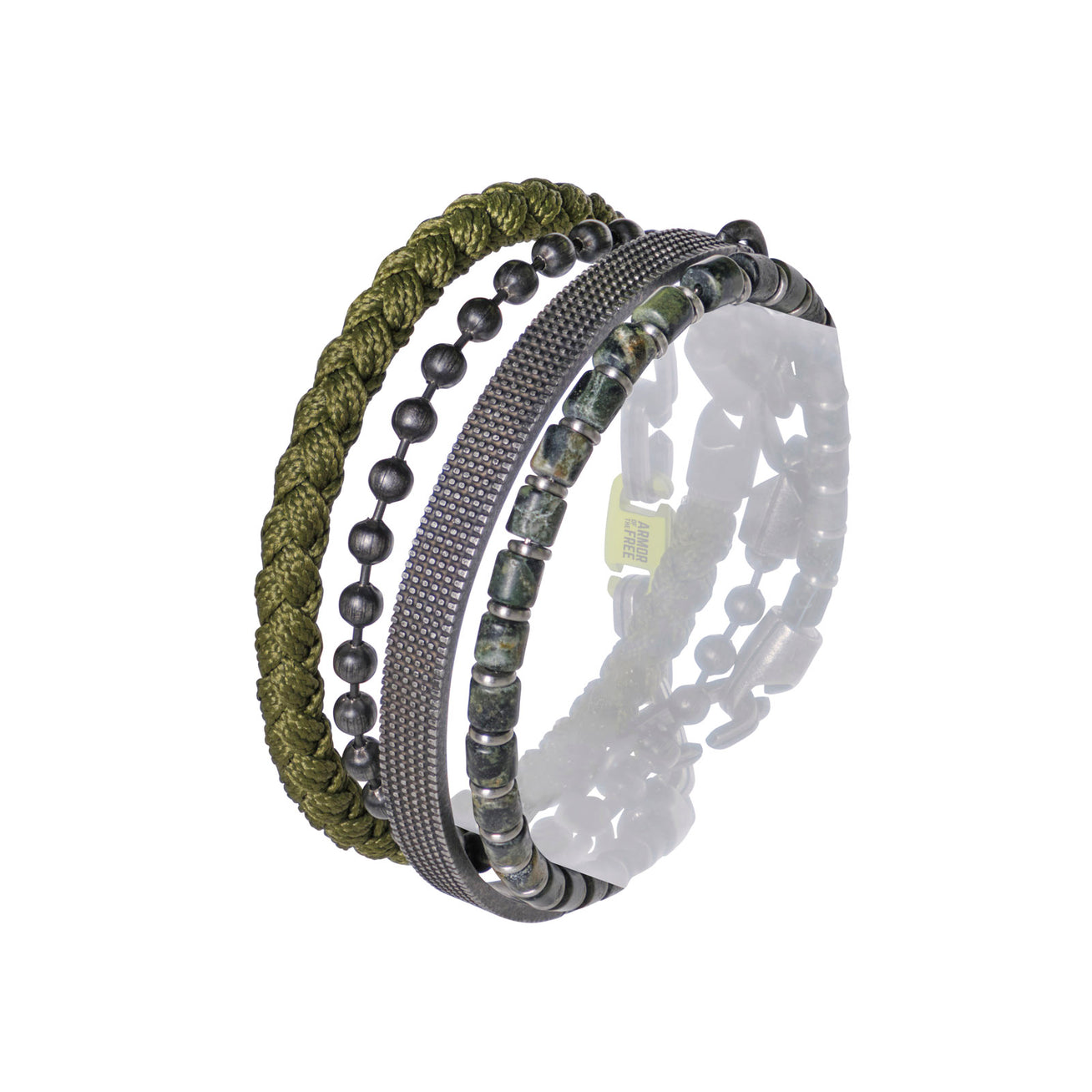 KAELA set of 4 bracelets by Armor of the Free