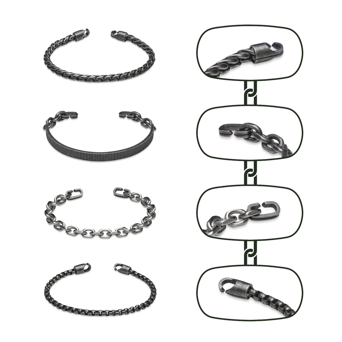 LYRIK | 4-strap bracelet set
