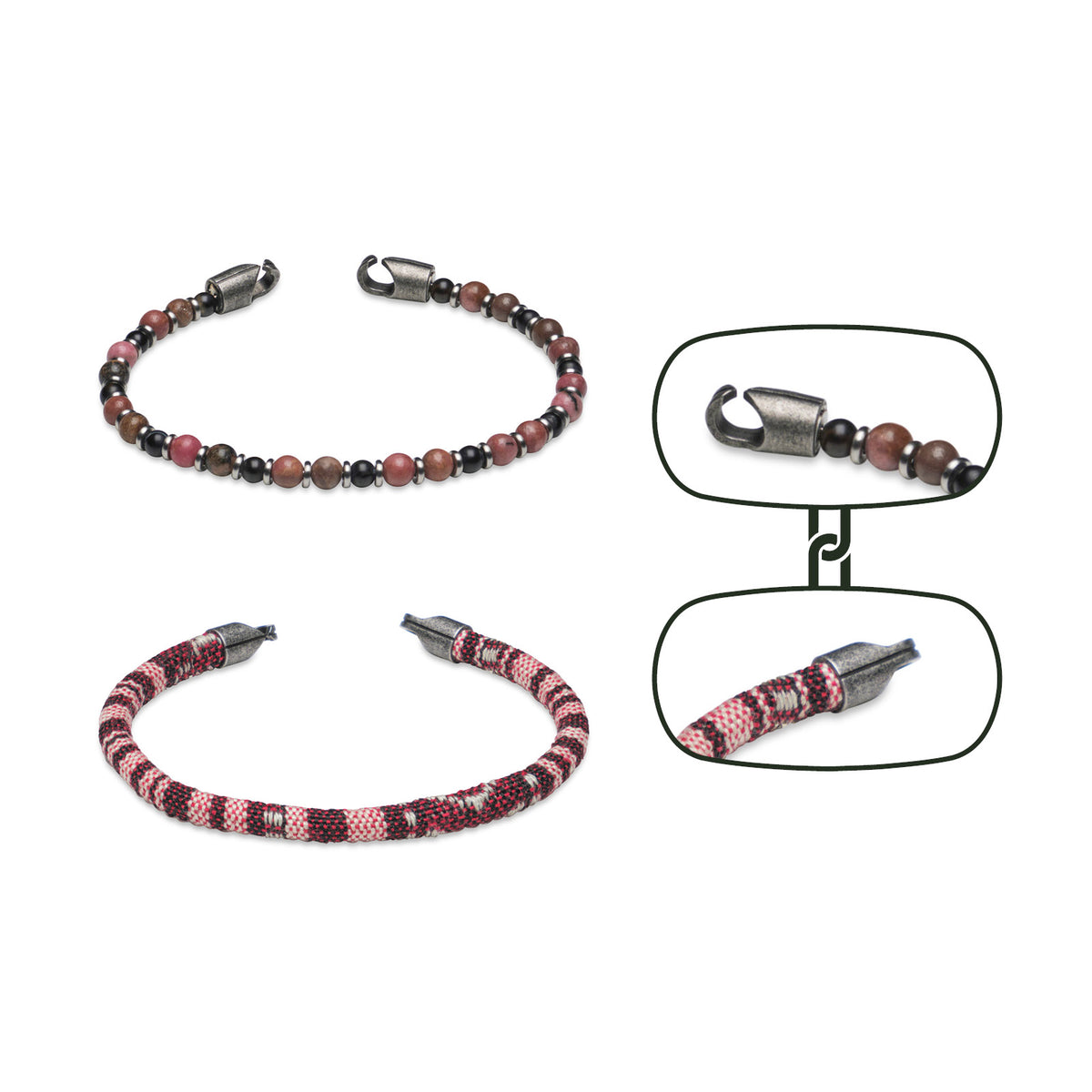 MORIA | 2-strap bracelet set