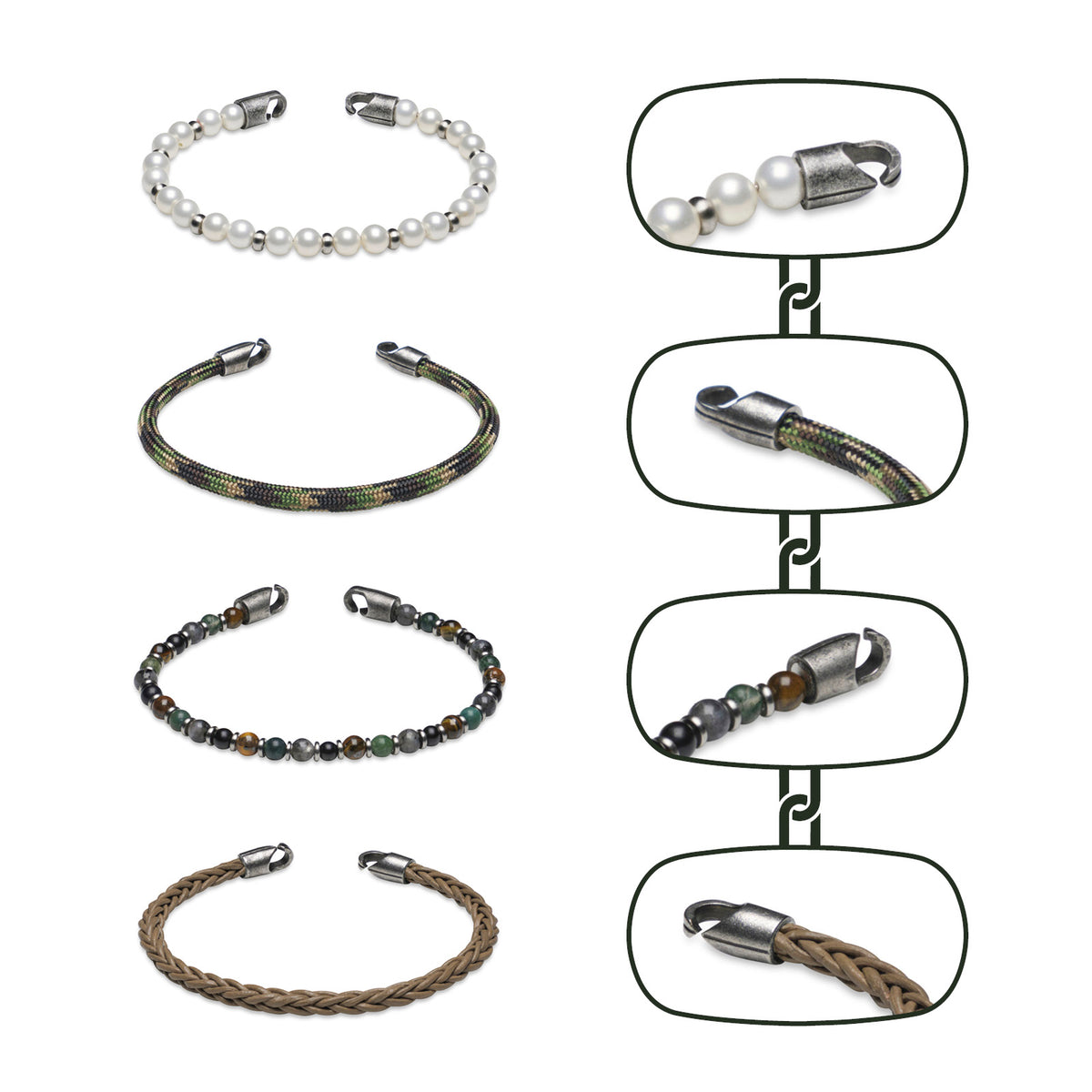 NIRAN | 4-strap bracelet set
