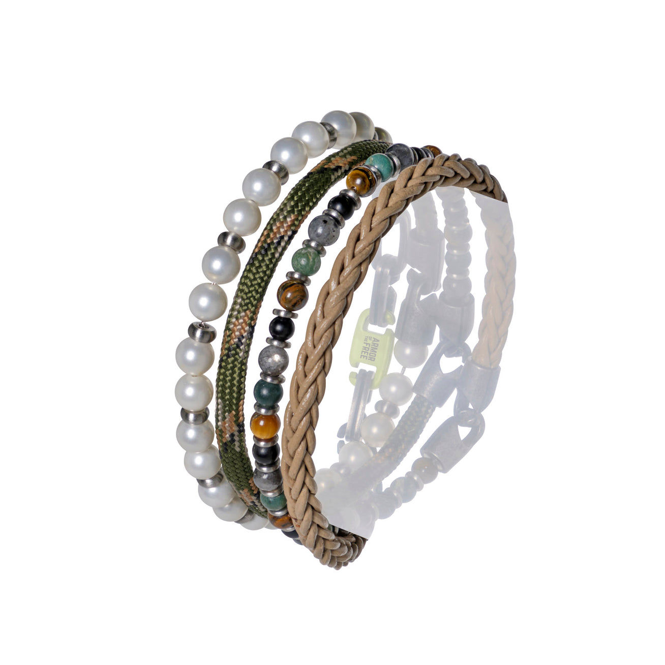 NIRAN set of 4 bracelets by Armor of the Free
