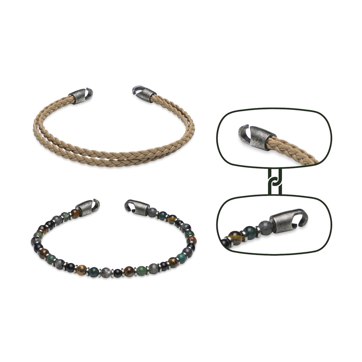 NORIC | 2-strap bracelet set