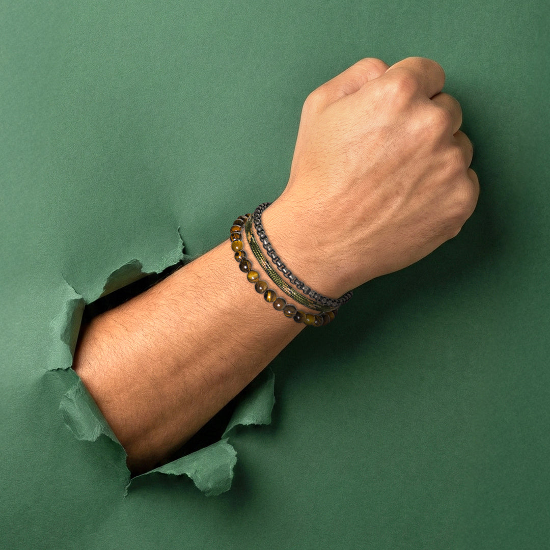 ORVEN | Set of 3 bracelets