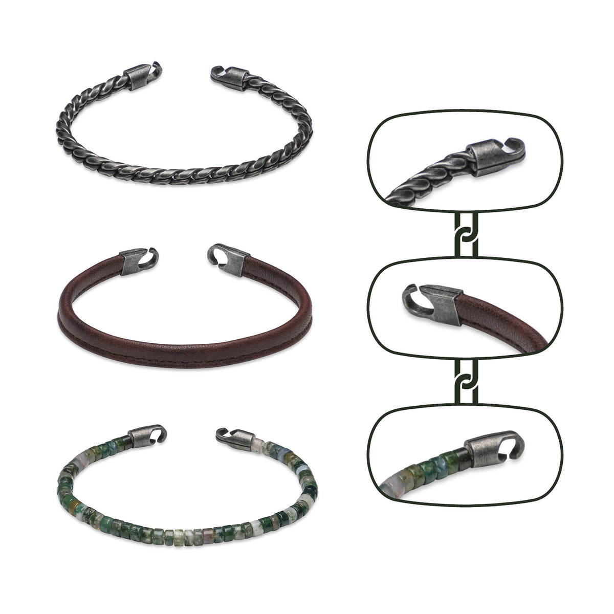 RENLY | 3-strap bracelet set