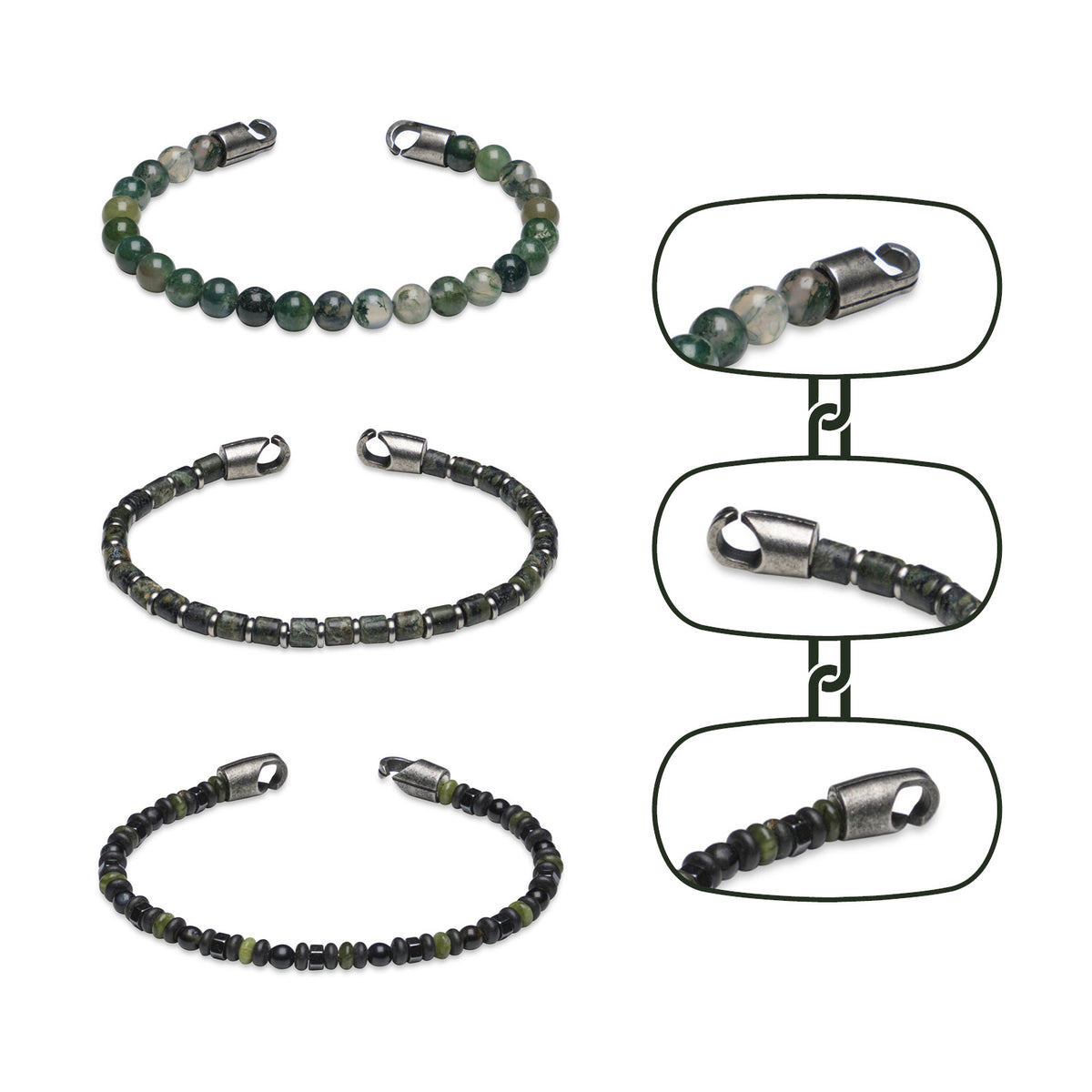 RYANE | 3-strap bracelet set