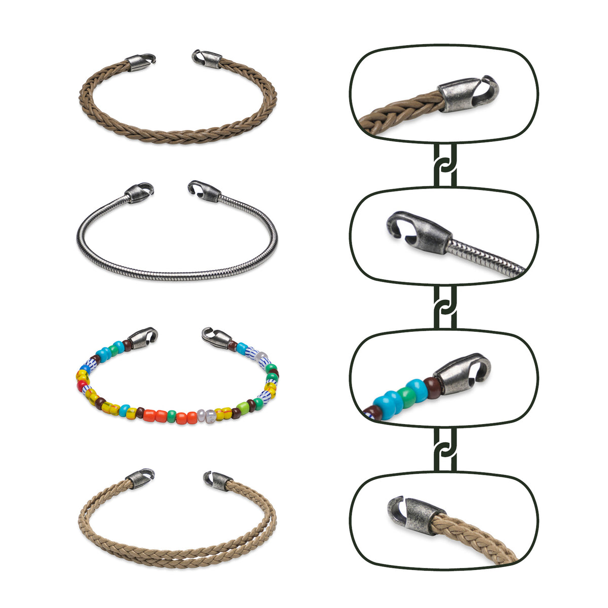 TYVAN | 4-strap bracelet set