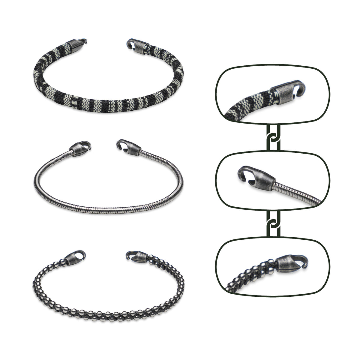 XYVEN | 3-strap bracelet set